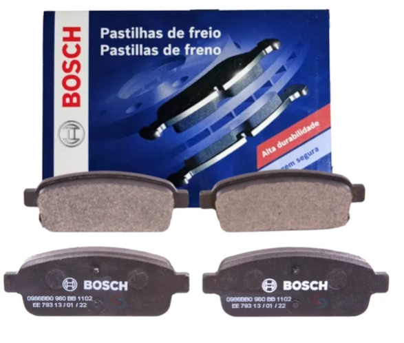 Imagen ilustrativa de JUEGO PASTILLAS FRENO TRAS.BOSCH CRUZE 2012/