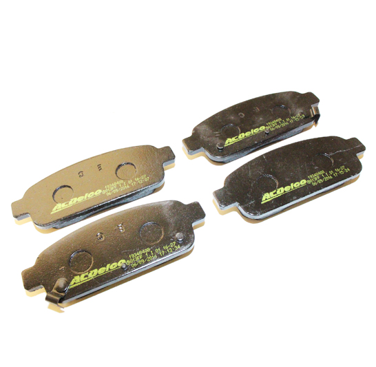 Imagen ilustrativa de PASTILLAS FRENO TRASERO ACDELCO CRUZE/SONIC/TRACKER